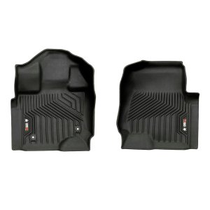 Ford F-150 Floor Mats - First Row - Omac - 3D Texan Premium TPE - Black - '14-'20 Ford F-150 Floor Mats - First Row - Omac - 3D Texan Premium TPE - Black - '14-'20